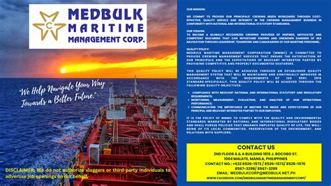 Medbulk Maritime Management .